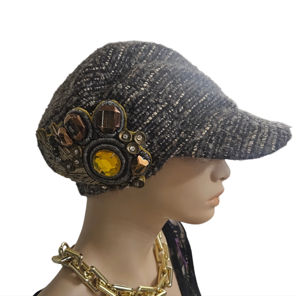 Oscar de la Renta Page Boy cap
